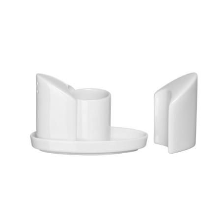 Salt & pepper shaker set with toothpick holder - 4