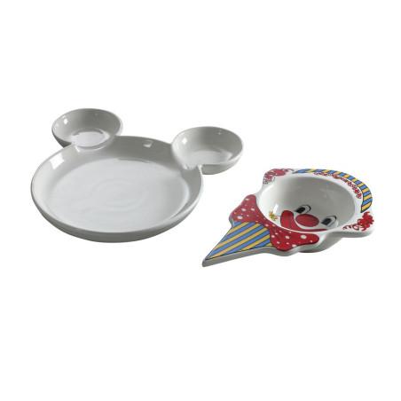 Plate, bear shape - 2