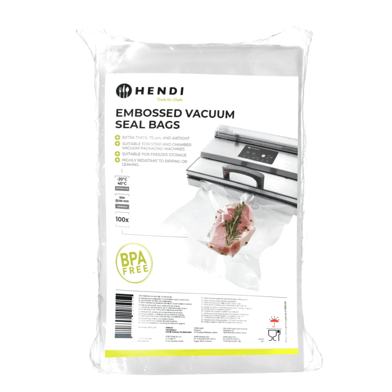 Sacs sous vide gaufrés