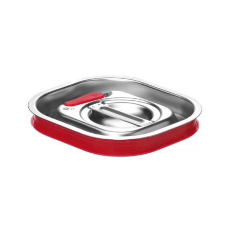 Couvercle gastronorme avec bord en silicone - 1