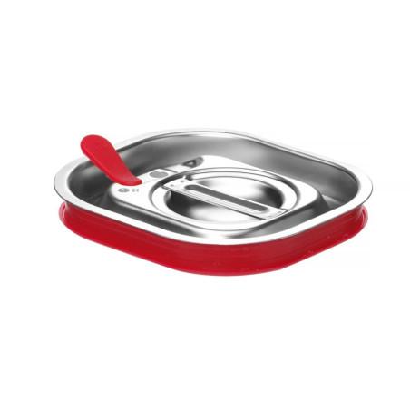Couvercle gastronorme avec bord en silicone - 3
