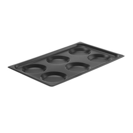 Tray with 6 moulds, Convectomat Pancake - 1