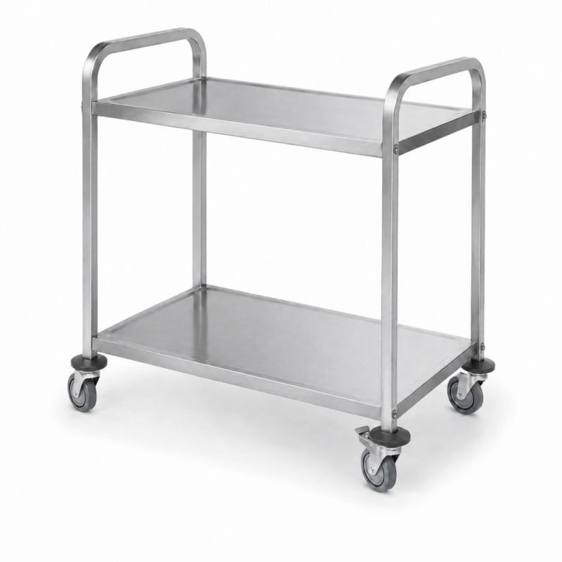 Serving trolley, slim, bolted