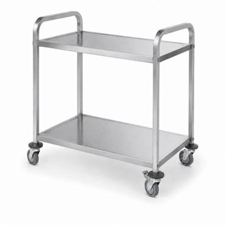 Serving trolley, slim, bolted