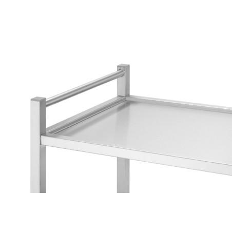 Serving trolley, welded - 4