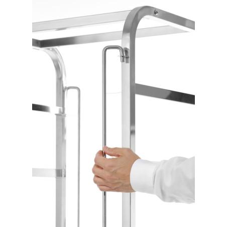 Mobile trolley for dishwasher baskets - 7 x 500x500 mm - 4