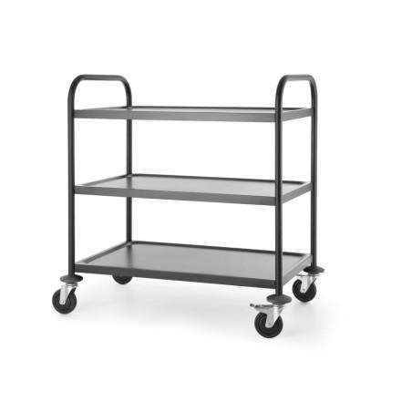 Serving trolley matt black - 2