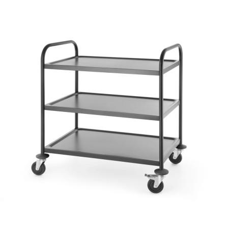 Serving trolley matt black - 3