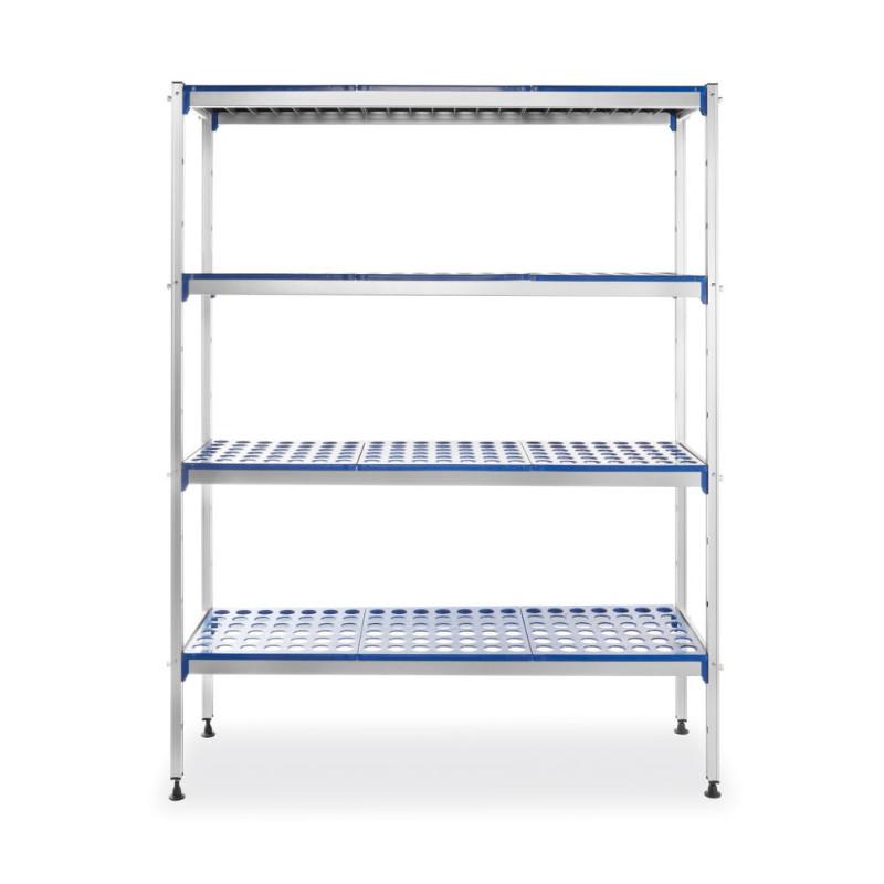 Storage rack, aluminium