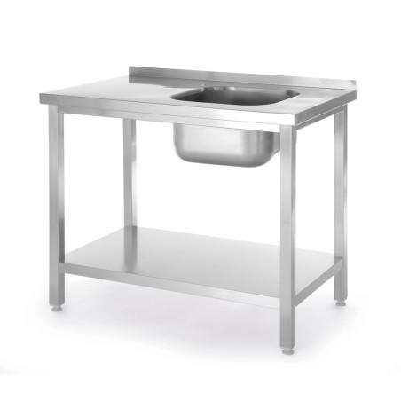 Table d’évier avec étagère, vissée - 2