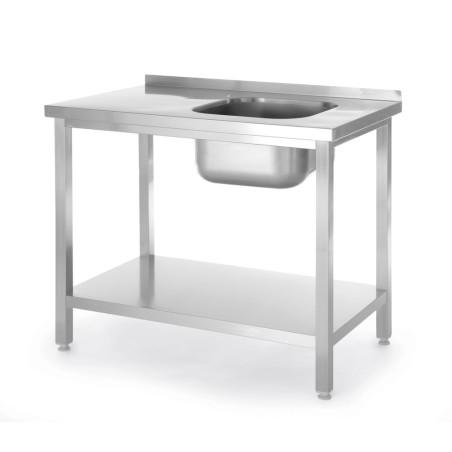 Table d’évier avec étagère, vissée - 4