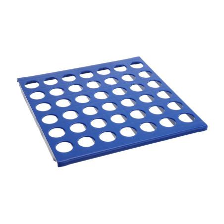 Shelf for aluminium storage racks