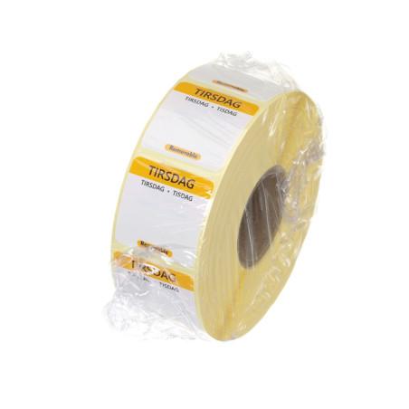 Daily food safety labels, multi-use, easy removable - 4