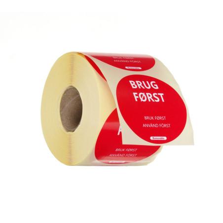 Food safety stickers, multi-use, easy removable, “USE FIRST”