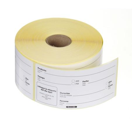 Food rotation labels, multi-use, easy removable - 1