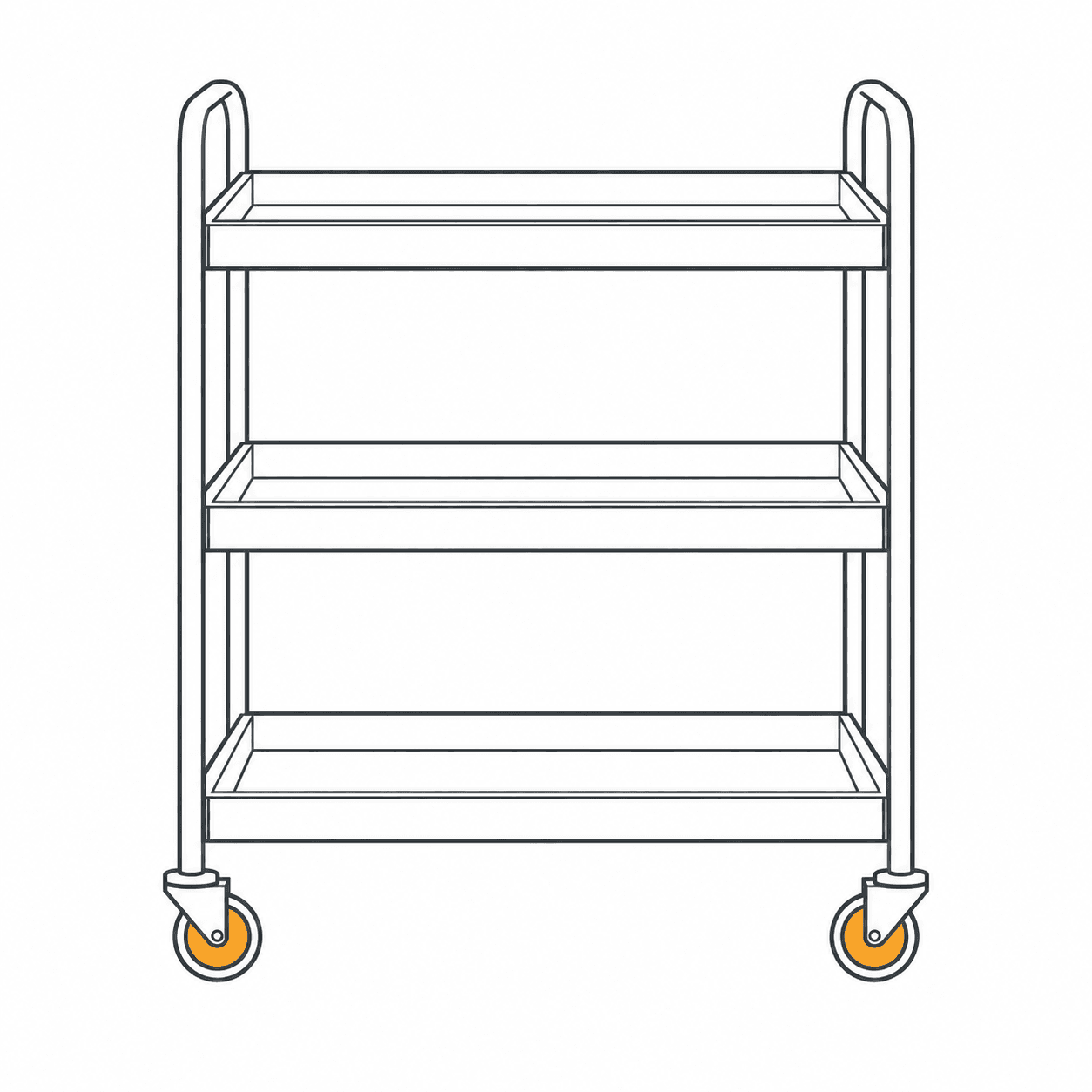 Service & transport trolleys
