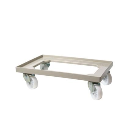 Trolley for pizza dough boxes