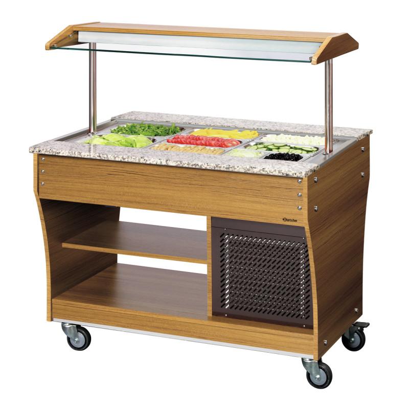 Chariot buffet, froid, 3x1/1 GN