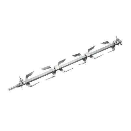 Spit with clamps P6