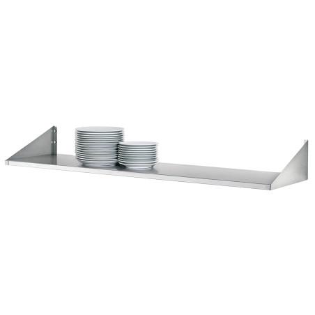 Plate shelf 1200x200, SS
