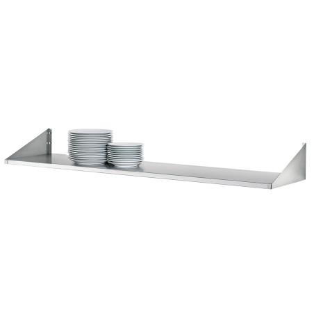 Plate shelf 1400x200, SS