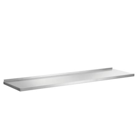 Wall-mounting shelf 1800x355x27, SS