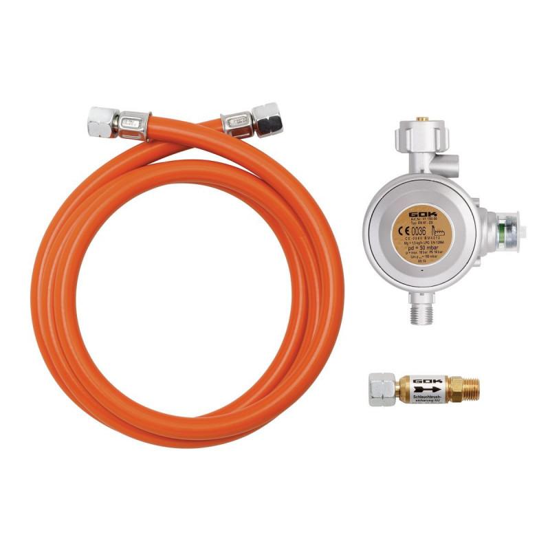 Gas connection kit