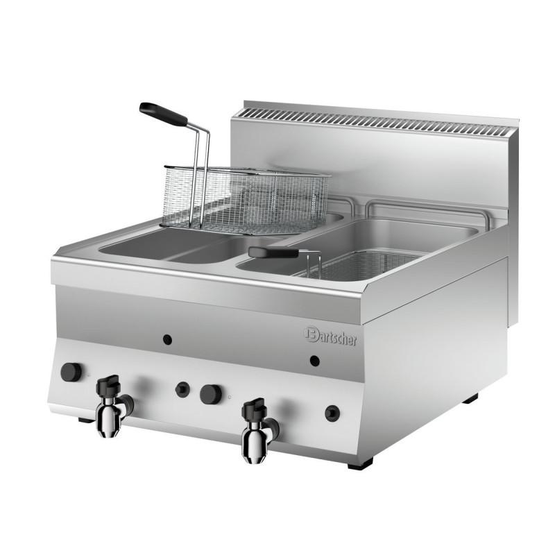 Friteuse à gaz 650, 2x8L, TG