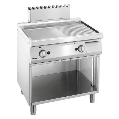 Griddle plate gas 700,W800, 1/2-1/2