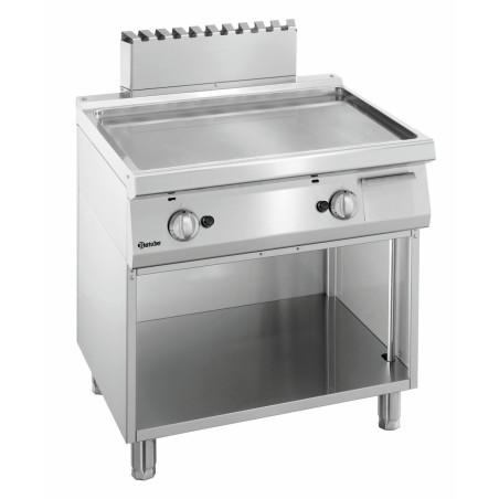 Griddle plate gas 700, W800, smooth