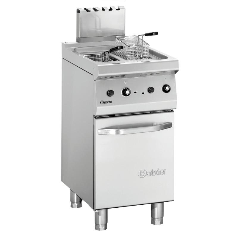 Friteuse gaz 700, L400, 2x7L