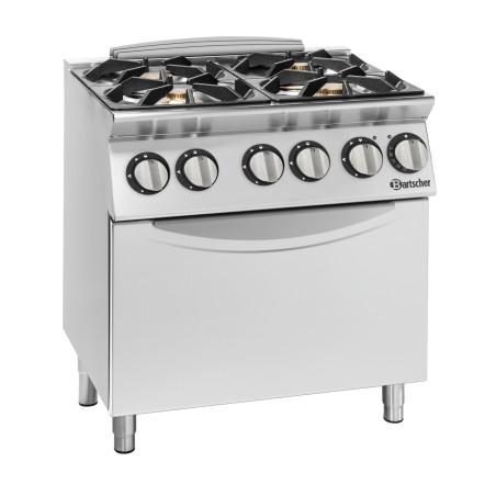 Gas range 900 4 burners EBO
