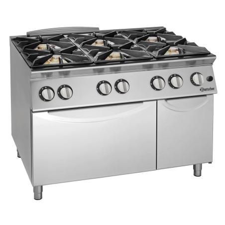 Gas range 900 6 burners GBO