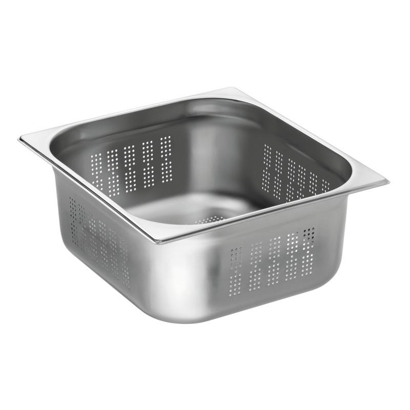 GN container, 2/3, D150, perforated