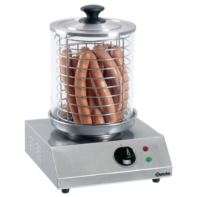 Hot-dog machine, edged