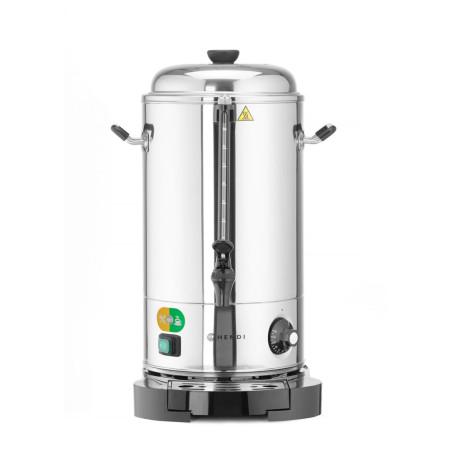 Hot drinks boiler, double-walled