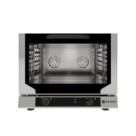 Bakery convection oven with humidification