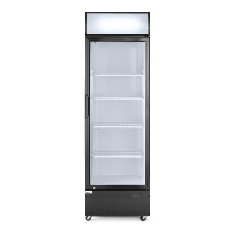 Armoire réfrigérée avec caisson lumineux, porte simple