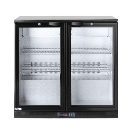 Back bar refrigerator double-door