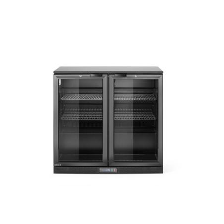 Back bar refrigerator double-door