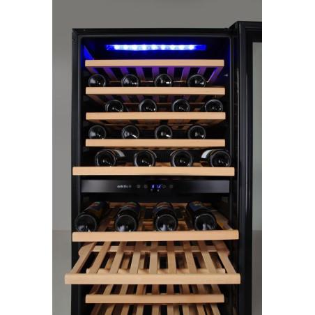 Wine cooler, 2-zone, 124 bottles