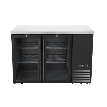 Refrigerated bar counter, glass doors