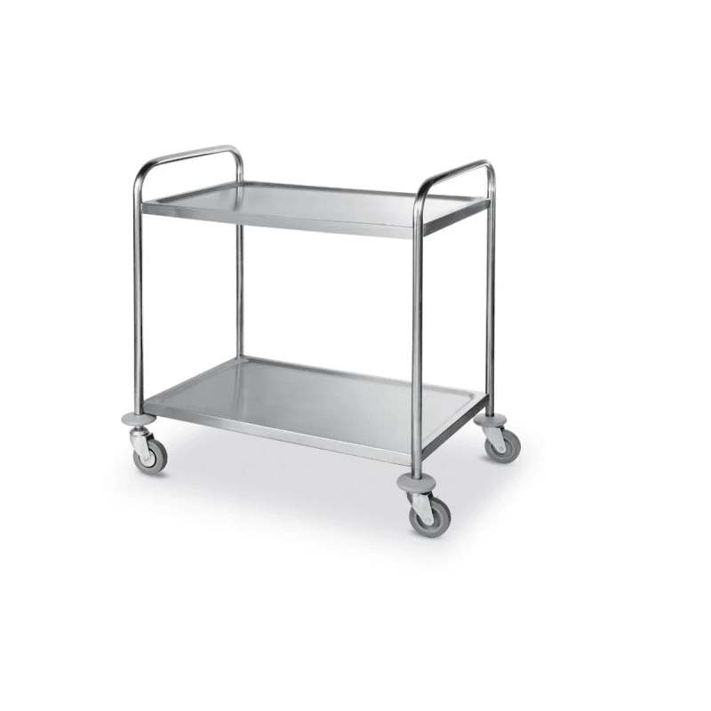 Chariot de service inox