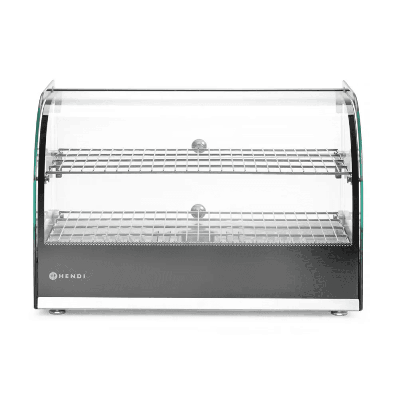 45L heated table display case