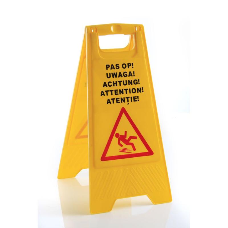 Wet floor sign
