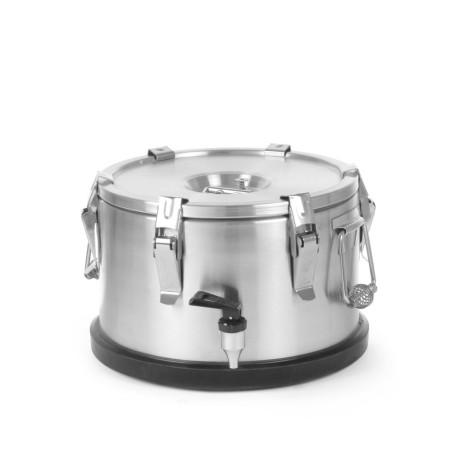 Insulated portable container – with a tap