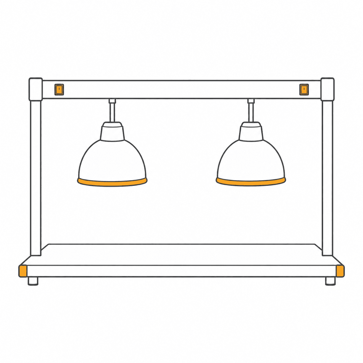 Ponts & lampes chauffantes