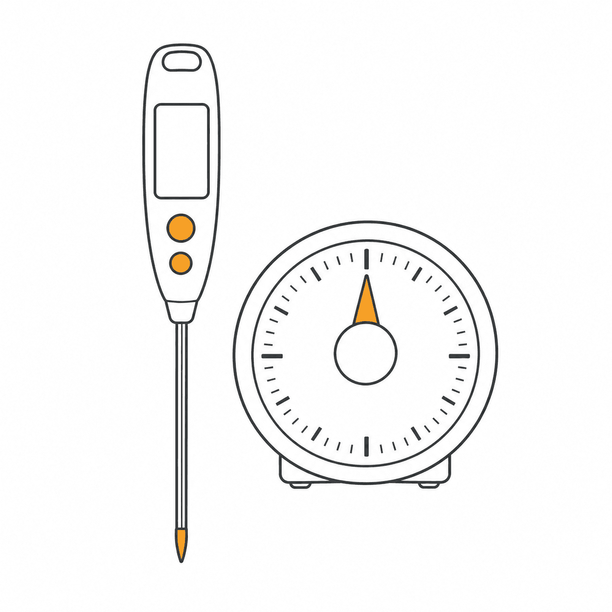 Thermometers & timers